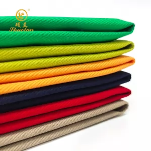 Uniform Fabric Polyester Cotton 80/20 Workwear Fabric Cotton TC 80/20 21*21 108*58 Woven fabric with fire retardant finish