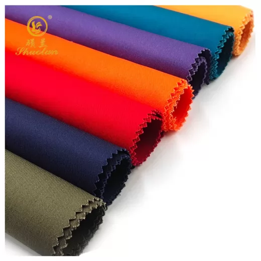 Woven 250gsm 20x16 drill Tela cotton twill uniform fabric