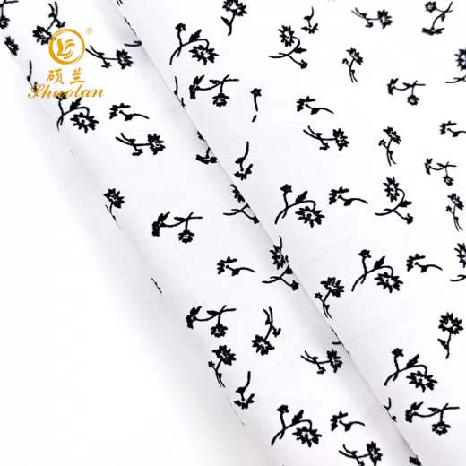 cotton polyester 60/40 45*45 110*76 poplin shirt fabric