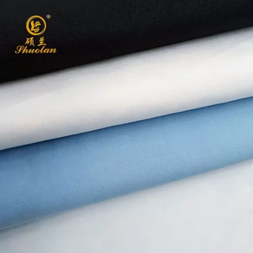 55% cotton 45% polyester shirt poplin fabric 45*45 133*72 115gsm