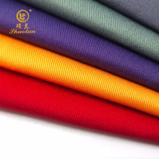 100% cotton 21*21 108*58 twill uniform fabric