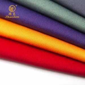 100% cotton 21*21 108*58 twill uniform fabric made in china