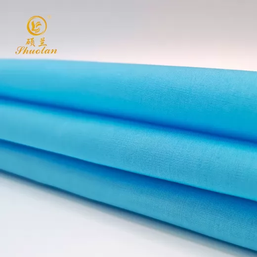 solid shirt fabric combed CVC 55/45 133*72 top selling product