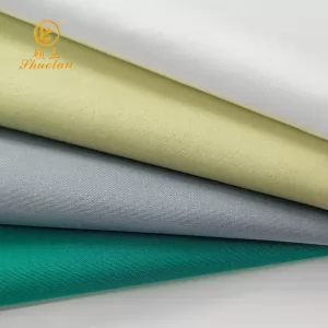 60/40 Cotton Recycled Polyester shirt Fabric CVC WOVEN Fabric