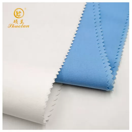 Custom Made Fabric CVC 60/40 45*45 110*76 CVC Solid Color Fabric