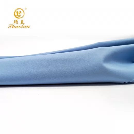 hot sale cvc stocklot manufacturer 60% cotton 40% polyester 45*45 110*76 shirt fabric lining fabrics for men's suits