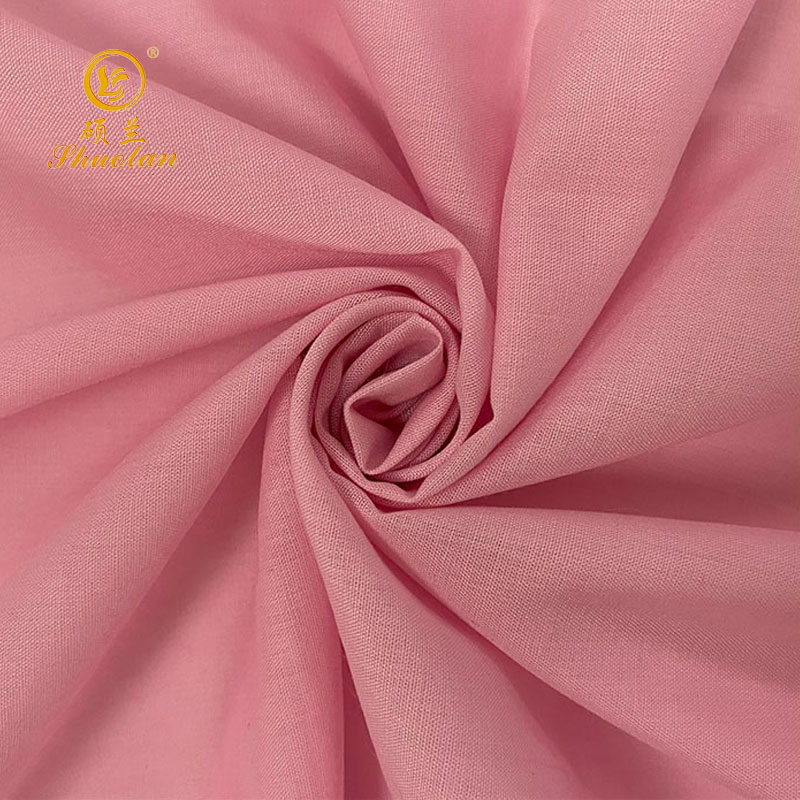 cotton sheeting fabric 30*30 68*68 woven plain weaved fabric