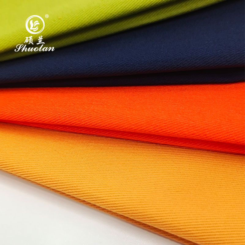 uniform twill 100% cotton 21*21 108*58 colorful fabric made in china