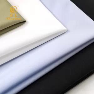 100% cotton 50*50 144*80 1/1 plain solid shirt fabric