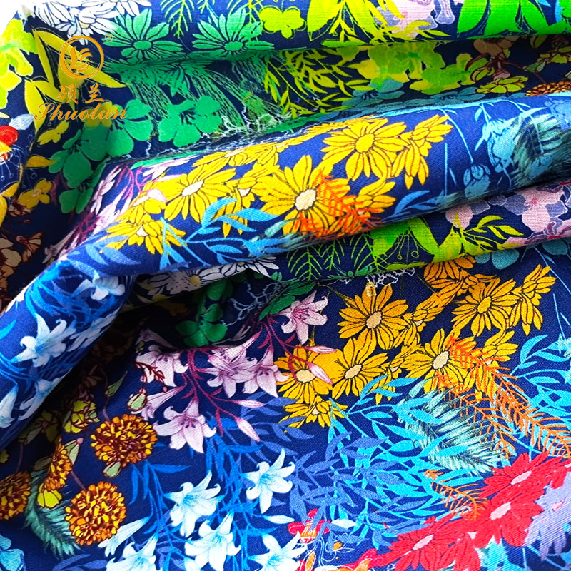 New Design Wholesale Soft Fabric digital Printed Fabric