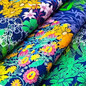 jungle printed fabric fashion design garment fabric poplin shirt fabric