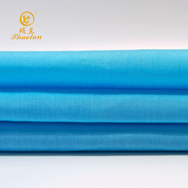 China Wholsale Textile Dyed Tc 32*32 130*70 Poly Cotton poplin Microfiber Shirts Fabrics for Men
