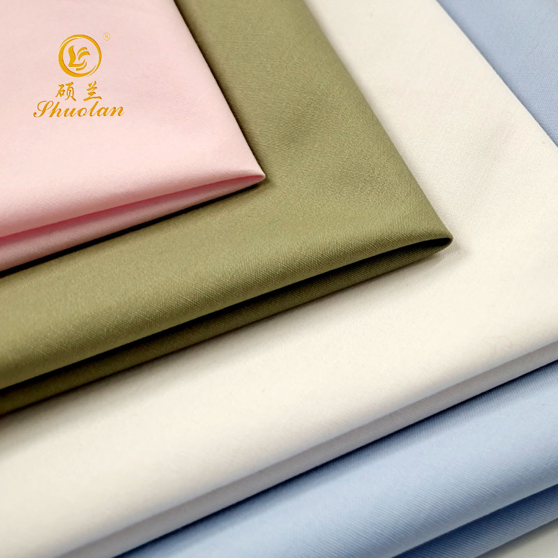 Cotton 80*80 133*100 71gsm Solid dress blouse & shirting fabric