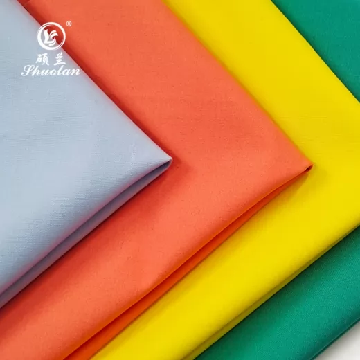 Cotton 40*40 133*194 135gsm Solid blouse & shirt fabric