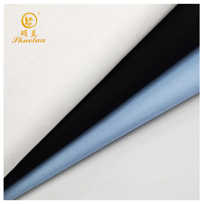 CVC 60/40 45*45 110*76 solid shirt fabric