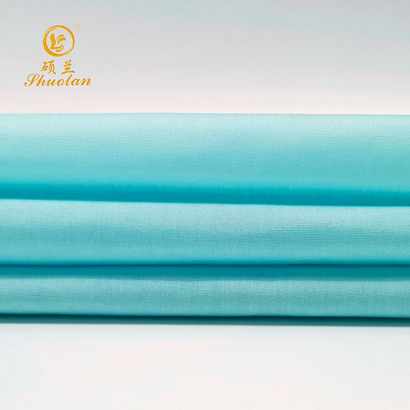 CVC 60/40 45*45 110*76 high quality deyed fabric