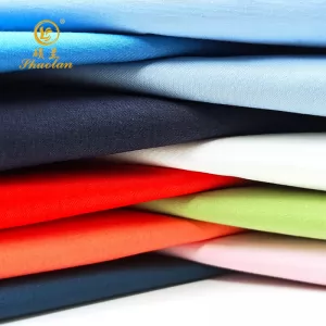 CVC 60/40 45*45 110*76 103gsm woven fabric solid fabric