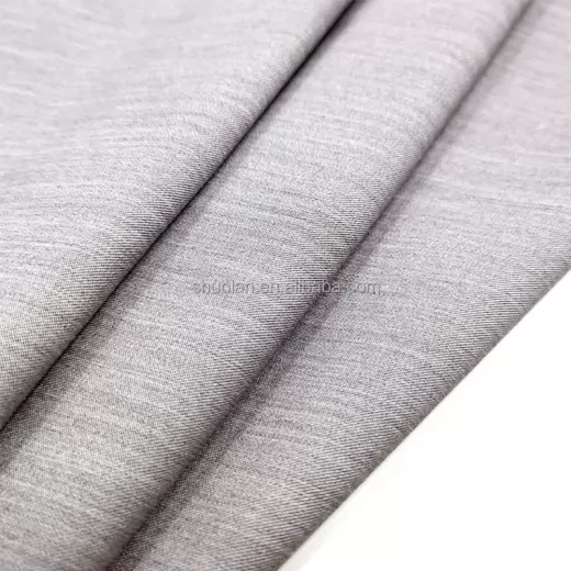 Bespoke Suit Viscose Polyester Fabric TR Blend Felt Fabric for Drill Twill Gaberdine Suit Uniform Fabric