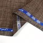 Wholesale English Selvage TR Suiting Fabric Competitive Price Viscose Polyester Satin for Boys Garments Twill Style