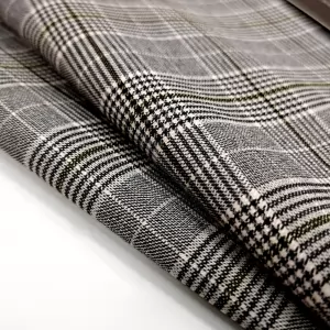 Wholesale Tr Suiting Fabric Polyester Rayon Twill TR Stretch Women Suit Fabric