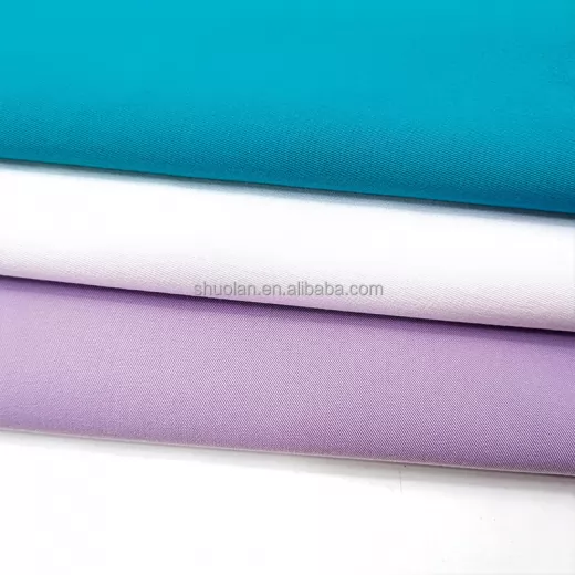 Polyester Rayon Stretch Fabric Tr Material Fabric Hospital Nurse Uniform Scrubs Fabric Scrub Set for Medical Uniforms