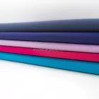 Hot Selling Twill Woven Recycle TR Crepe Elasticity Suit Suiting Fabric Materials With Medical Clothes Fabric