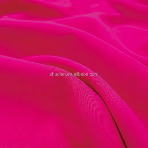 Hot Selling Twill Woven Recycle TR Crepe Elasticity Suit Suiting Fabric Materials With Medical Clothes Fabric
