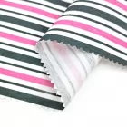 TR Spandex Fabric Women's Stretchy Fabric Nursing Scrubs Sets Black and White Hospital Nursing Uniforms Doctor's Uniforms Fabric