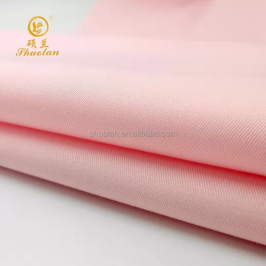 Polyester Rayon Spandex 76% Polyester 21% Rayon 3% Spandex Twill Scrubs 2 Way Stretch Fabric Medical Hospital Fabric