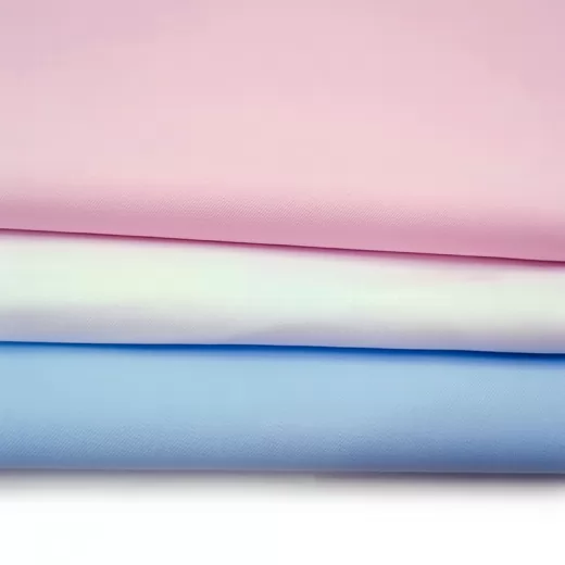 Anti Bacterial Anti Static Electricity Twill Medical Scrubs Uniforms Polyester Cotton Fabric