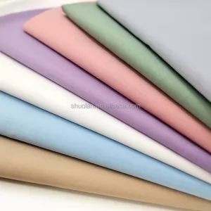 Wholesale Factory Price Colorful Fashional Soft Choice Printed Shirting CVC Cotton Polyester Fabric