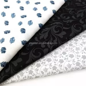 Wholesale Factory Outlet Clear Texture Skin Friendly Boys Shirt Girls Skirt Printed 100% Cotton Fabric