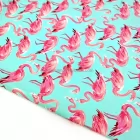 Source Factory Wholesale Woven Soft Smooth Printed Men T-shirt Cotton Polyester Spandex Fabric