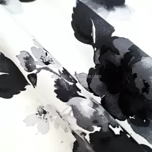 High Quality Wholesale Woven Printed Shirt Soft Smooth Cvc Cotton Polyester Spandex Fabric