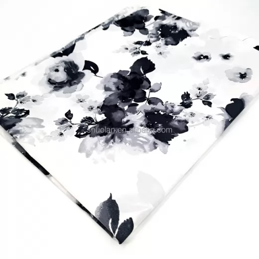 High Quality Wholesale Woven Printed Shirt Soft Smooth Cvc Cotton Polyester Spandex Fabric