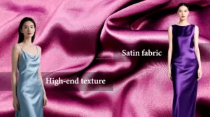 Linings Twill Satin Polyester Fabric