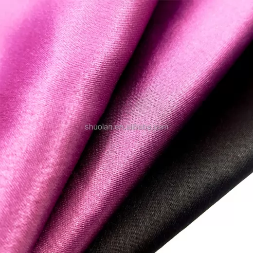 Linings Twill Satin Polyester Fabric
