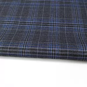 Men's TR Suit Fabric with English Selvedge Wholesale Materials for Uniforms