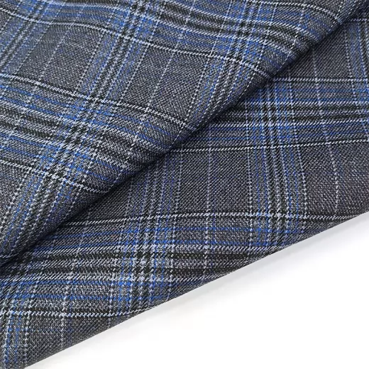 Men's TR Suit Fabric with English Selvedge Wholesale Materials for Uniforms