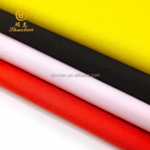 Source Factory Wholesales Woven Shirt Soft Smooth Printed Plain TC Cotton Polyester Spandex Fabric