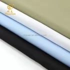 Source Factory Wholesales Woven Shirt Soft Smooth Printed Plain TC Cotton Polyester Spandex Fabric