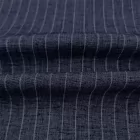 Factory Stock Yarn Dyed Linen Stripe Fabric for Shirts and Dress