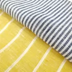 Wholesale Eco-Friendly 100% Linen Fabric Dyed Anti-Pill Dress Shirts Suit Fabric