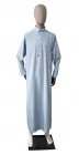 100% Polyester Spun Filament Robe Thobe Men Muslim Saudi Fabric Arab Thobe