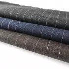 Custom Dyed Color Polyester Rayon Viscose Stretch Twill Fabric for Business Suits