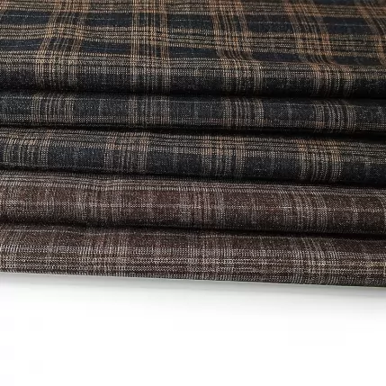 Custom Dyed Color Polyester Rayon Viscose Stretch Twill Fabric for Business Suits