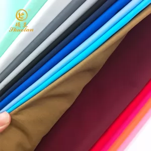Wholesale China Supplier Woven Plain Dyed Lining Pure Colorful Shirt 100% Cotton Fabric
