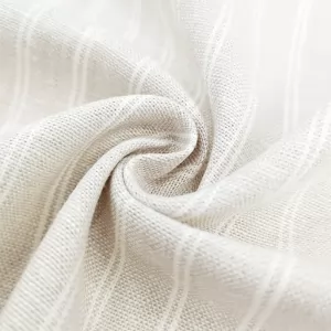 Natural Flax Linen Fabric Woven Solid for Clothing for Industry Dress Shirts and Girls' Clothes Home Textile Use