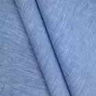 Stock Lot Cotton Linen Blend Fabric Slub Cloth Solid Plain Color Blend Linen Cotton Fabric