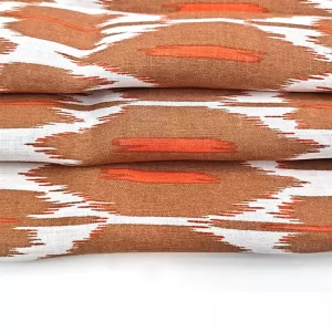 100% Linen Pure Natural Fabric Oeko-Tex Certificate Plain Dyed Solid Color for Clothes